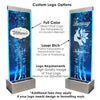 Custom Engraved Wall Mount LED Bubble Wall Indoor Fountain Water Feature 48" 400LE