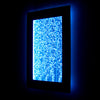 Water Bubble Wall With Blue Lights