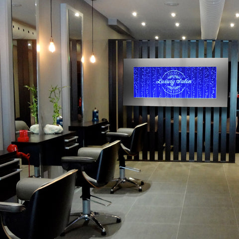 Bubble Wall in Salon, Mounted on Wall