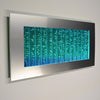 Blue And Green Wall Mounted Bubble Water Panel