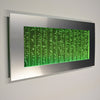 Wall Mounted Indoor Bubble Wall With Green Lights